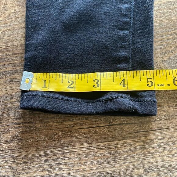 Free People Skinny Jeans 27 Waist Black Classic Academia - Picture 8 of 9